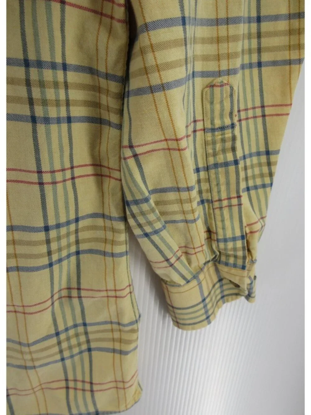 VINTAGE Viyella Shirt Medium Wool Blend Button Down Plaid Heritage * - Picture 3 of 11
